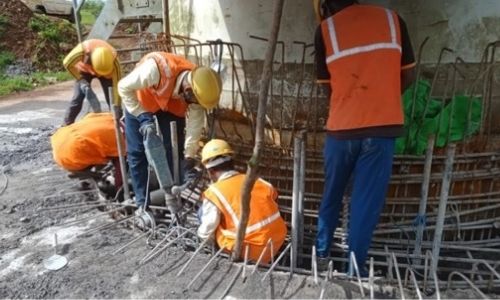 Removal of the existing Concrete